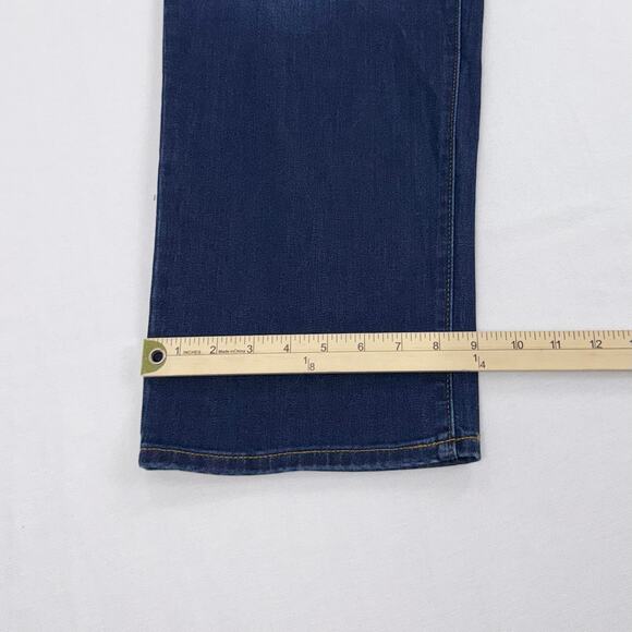 Old Navy Plus Women's Power Slim Mid Rise Straight Jean Size 26 3X Med Blue - Picture 15 of 15